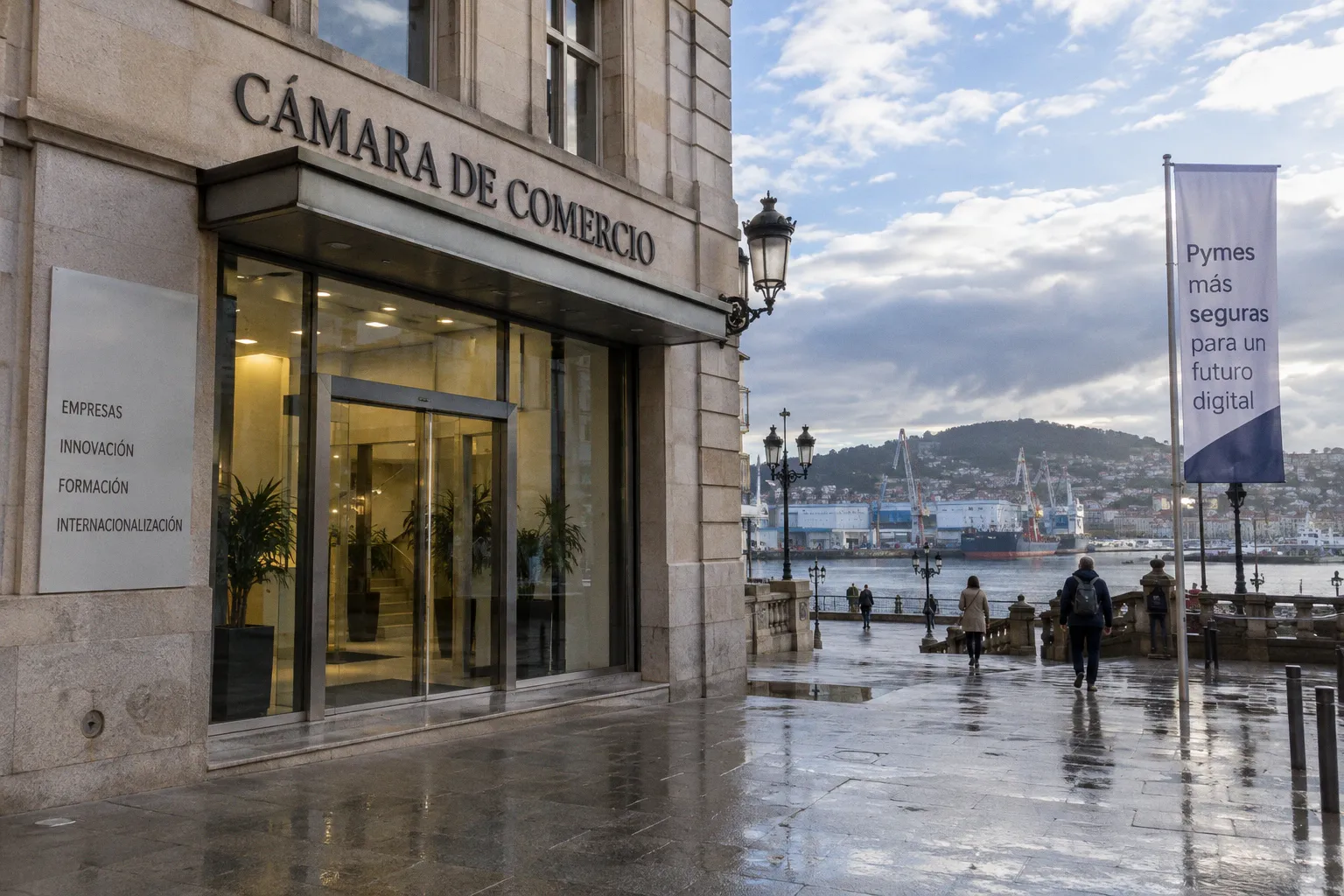 La Cámara de Comercio abre ayudas para ciberseguridad en pymes de Ferrolterra